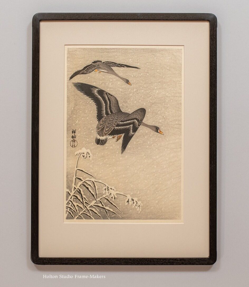 Framed print by Koson