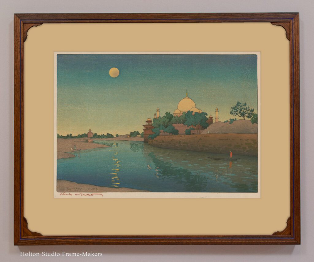 Framed Charles Bartlett print