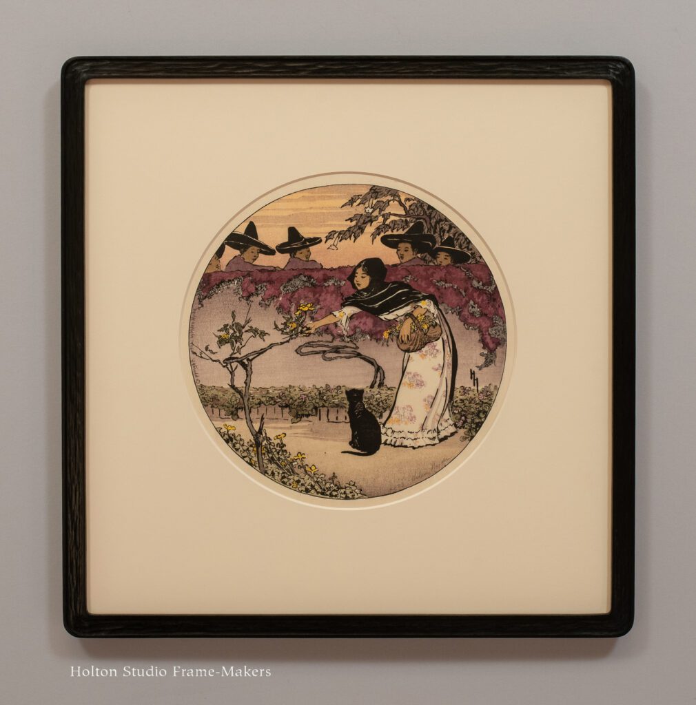 Framed Helen Hyde print